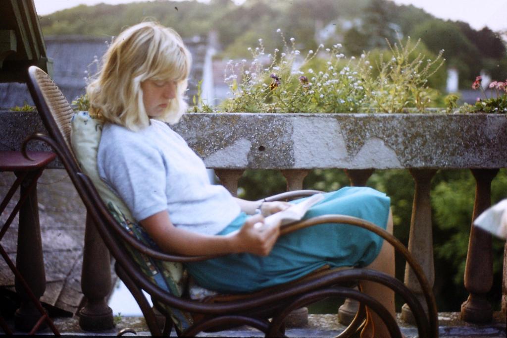 Learning Hungarian in Tihany, 1986