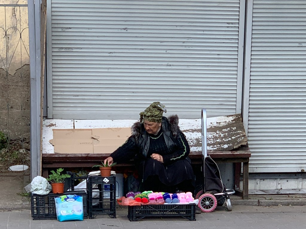 Kaunas street seller