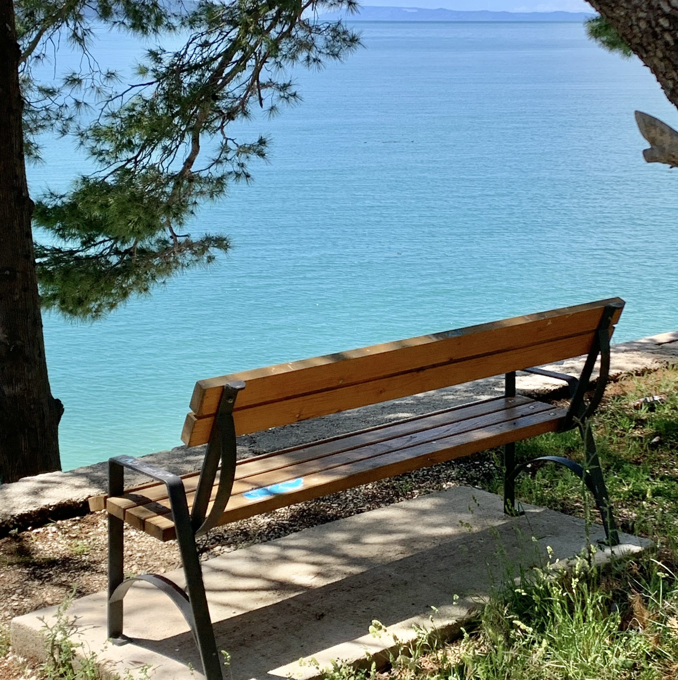 Bench at Gradac